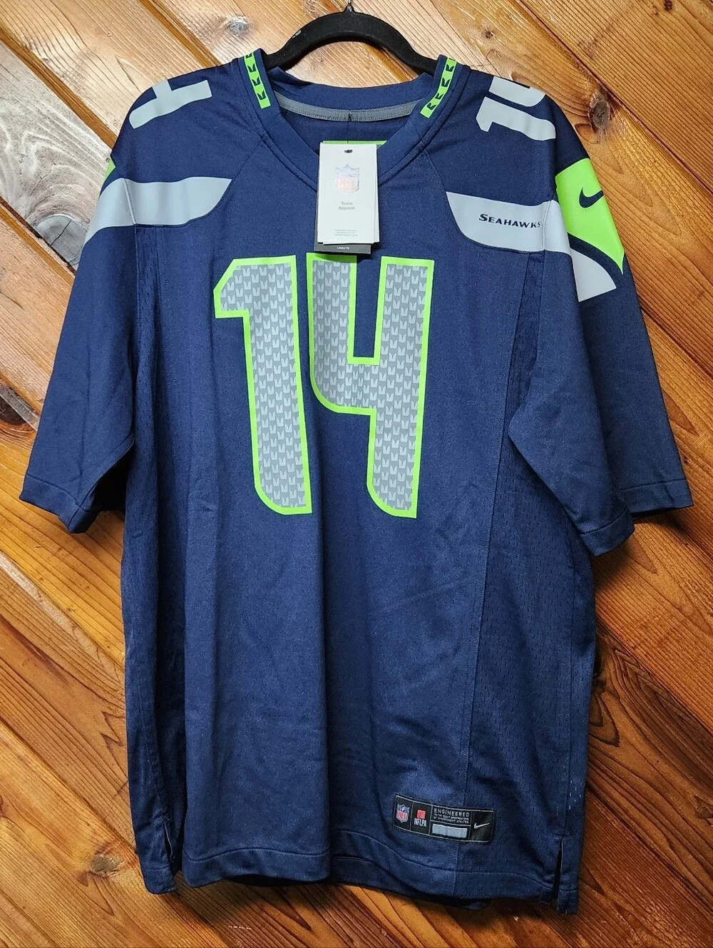 Nike NFL Seattle Seahawks Metcalf #14 Jersey